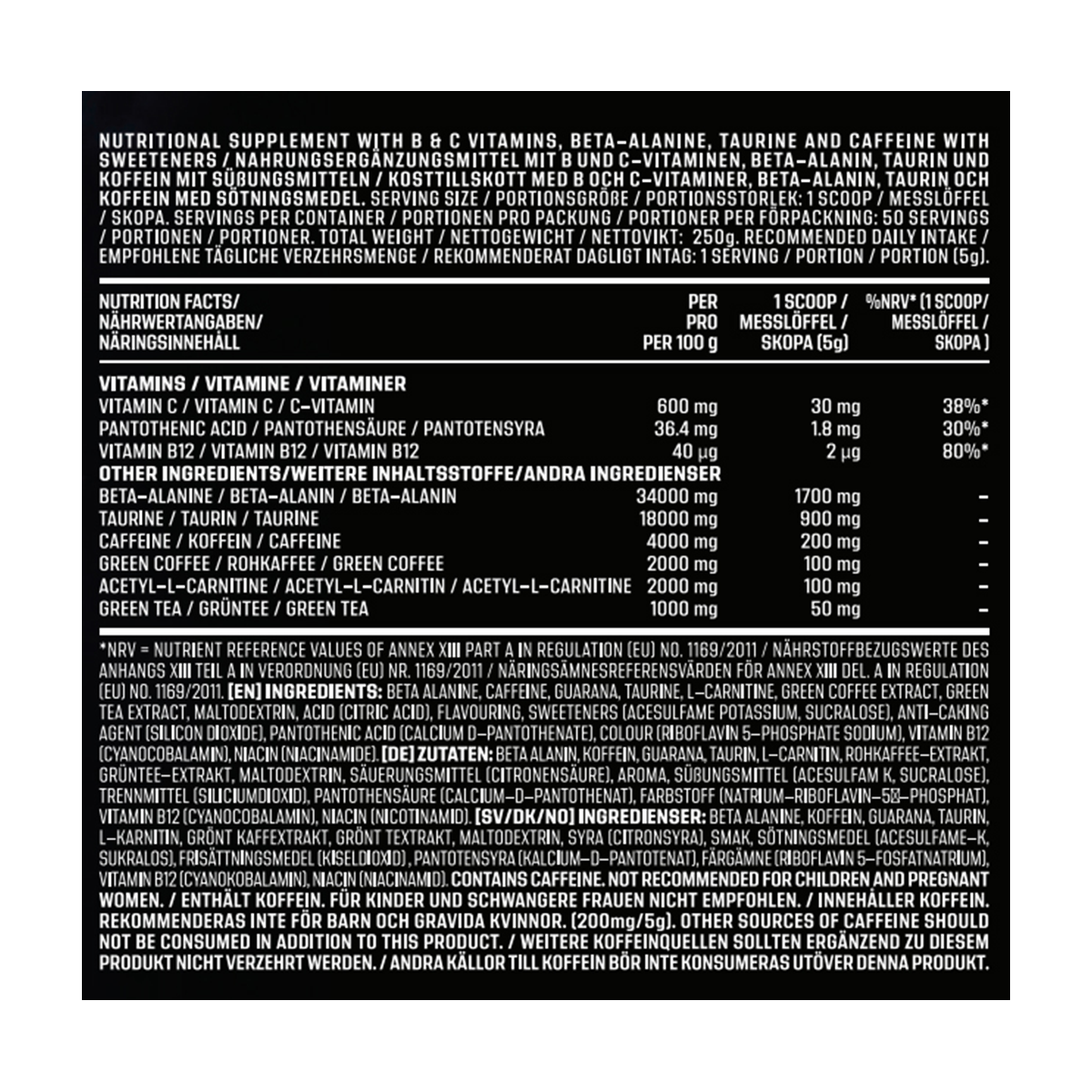 AK-47 Labs Hardstyle Pre-workout - Product view 4
