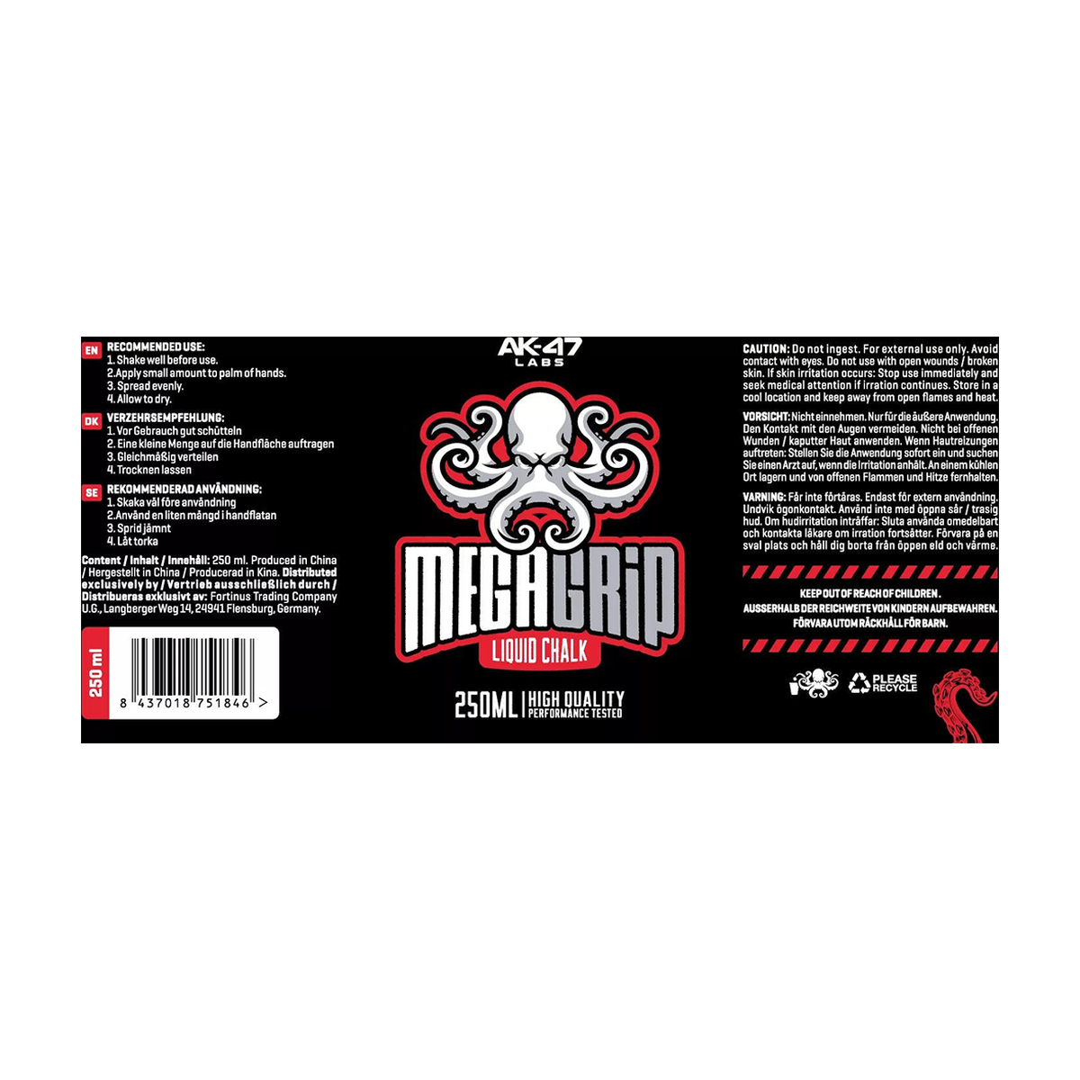 AK-47 Labs Mega Grip Liquid Chalk - Produktansicht 2