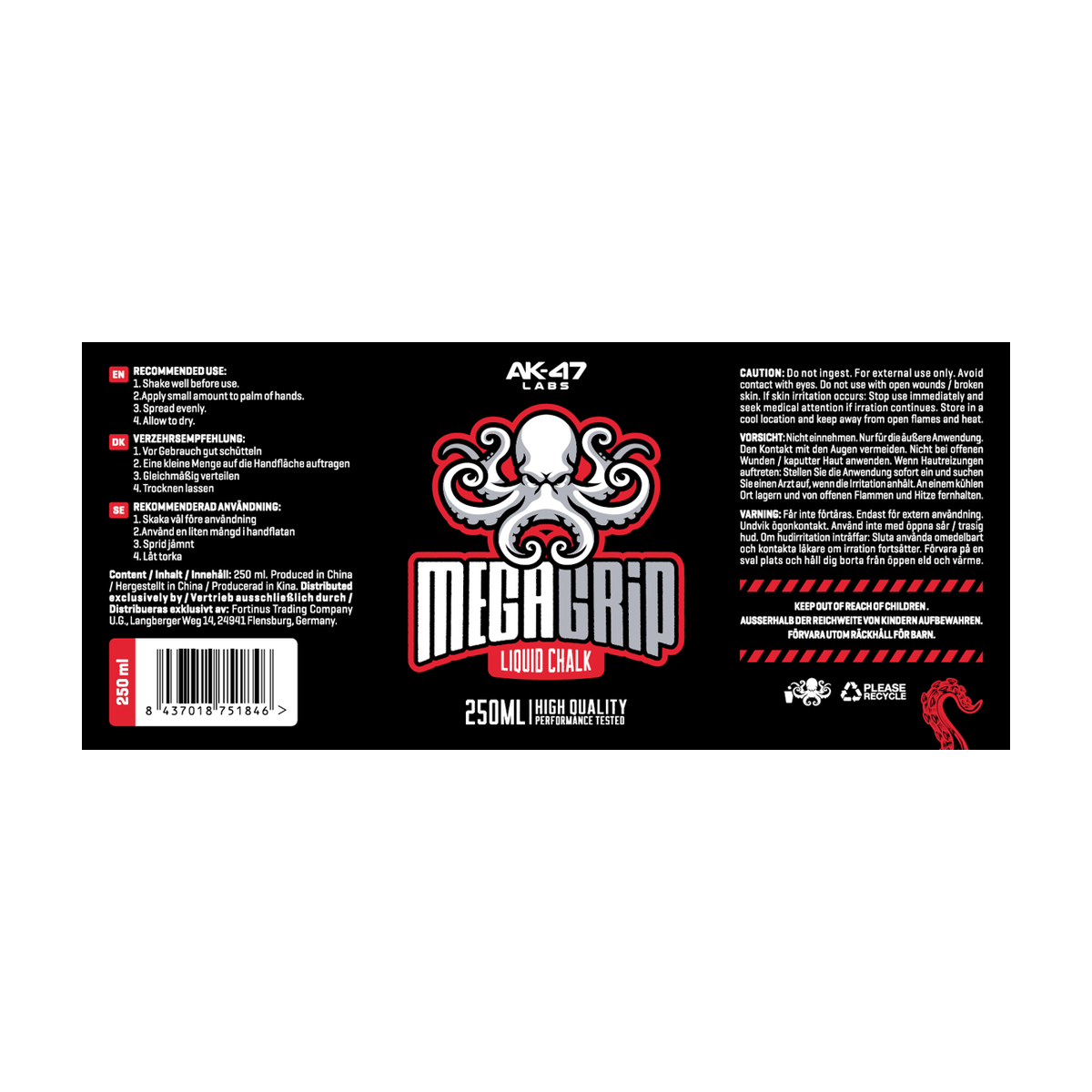 AK-47 Labs Mega Grip Liquid Chalk - Produktansicht 3