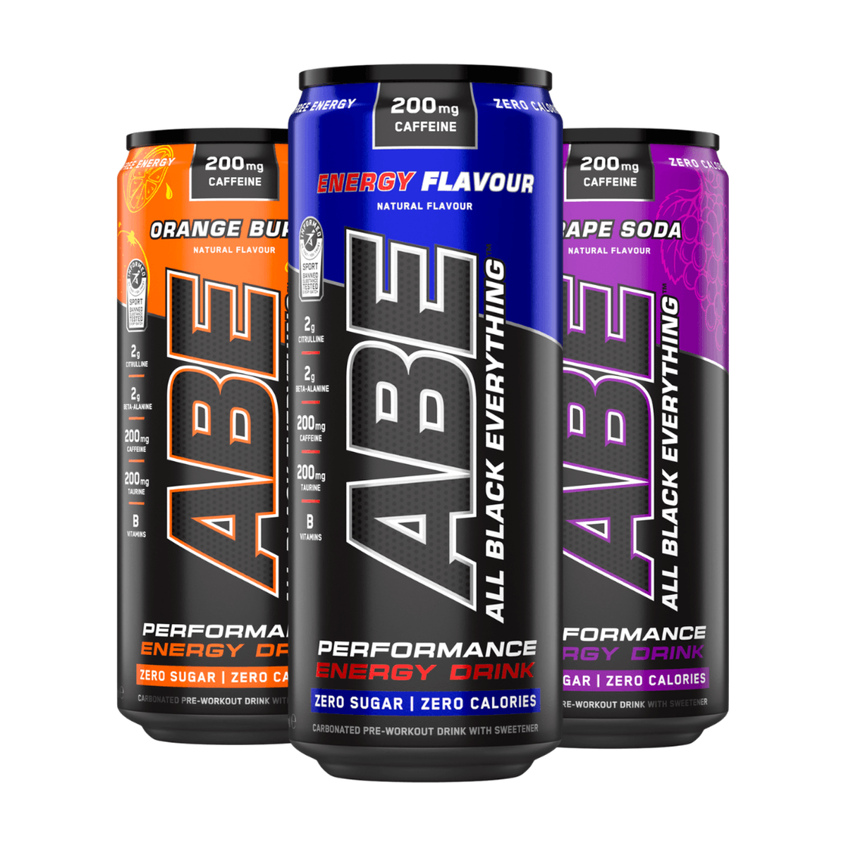 Applied Nutrition ABE Energy & Performance - 12 x 330 ml Statiegeld