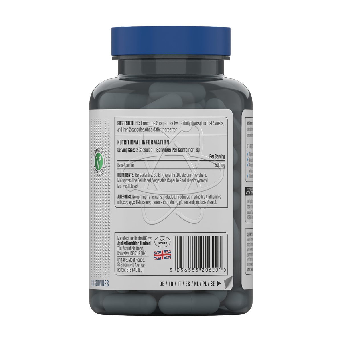 Applied Nutrition Beta-Alanine 1500 - Product view 2