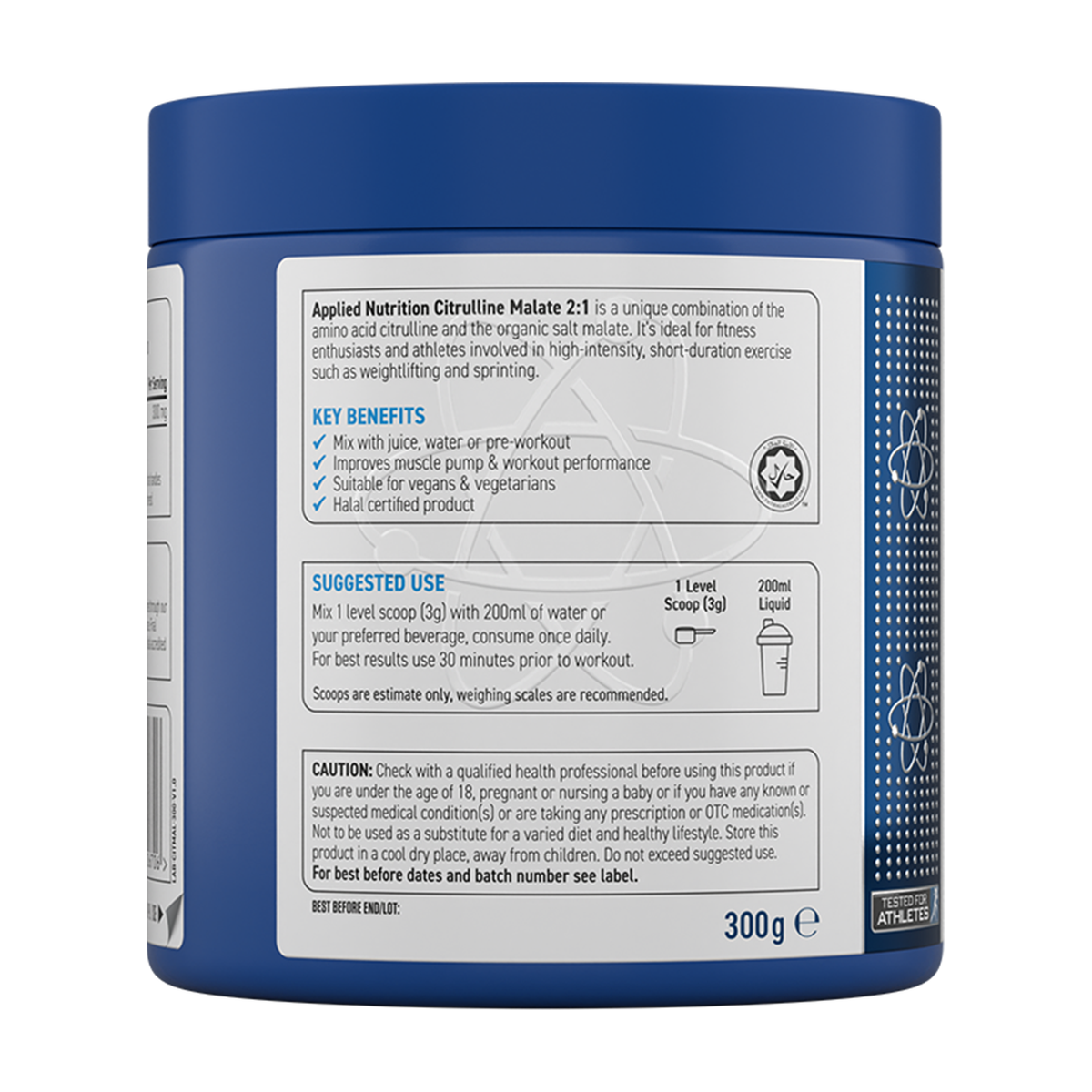 Applied Nutrition Citrulline Malate 2:1 - Produktansicht 3