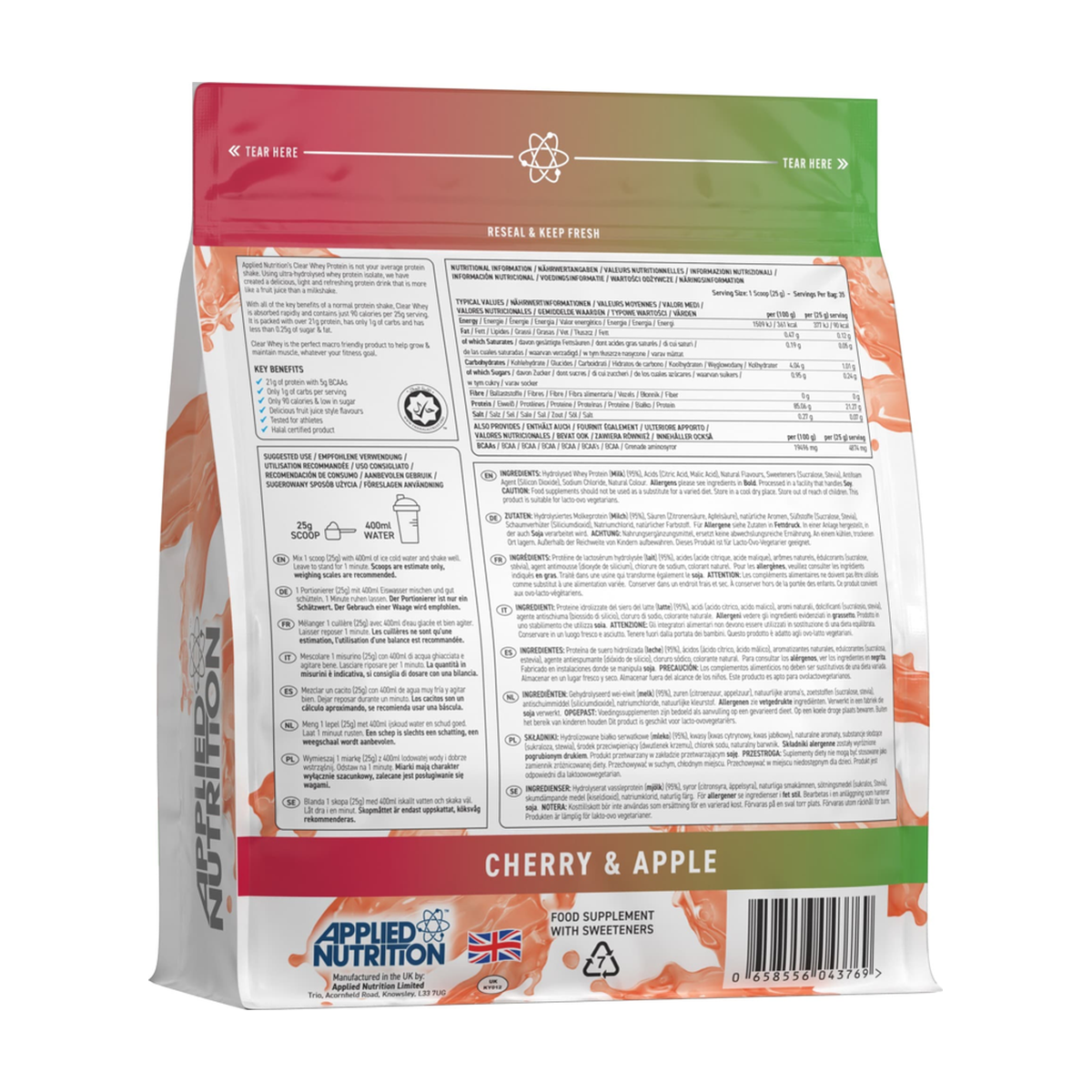 Applied Nutrition Clear Whey Protein - Produktansicht 10