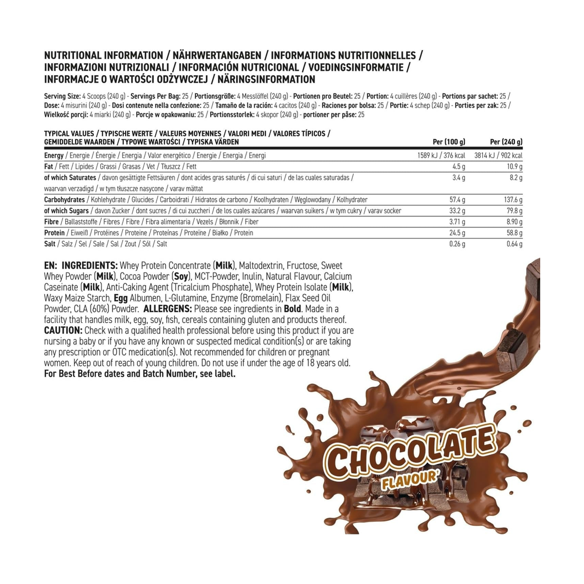 Applied Nutrition Critical Mass Original - Produktansicht 9