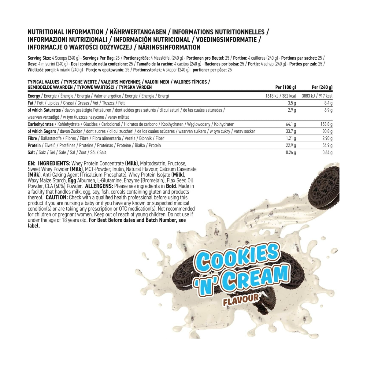 Applied Nutrition Critical Mass Original - Produktansicht 10