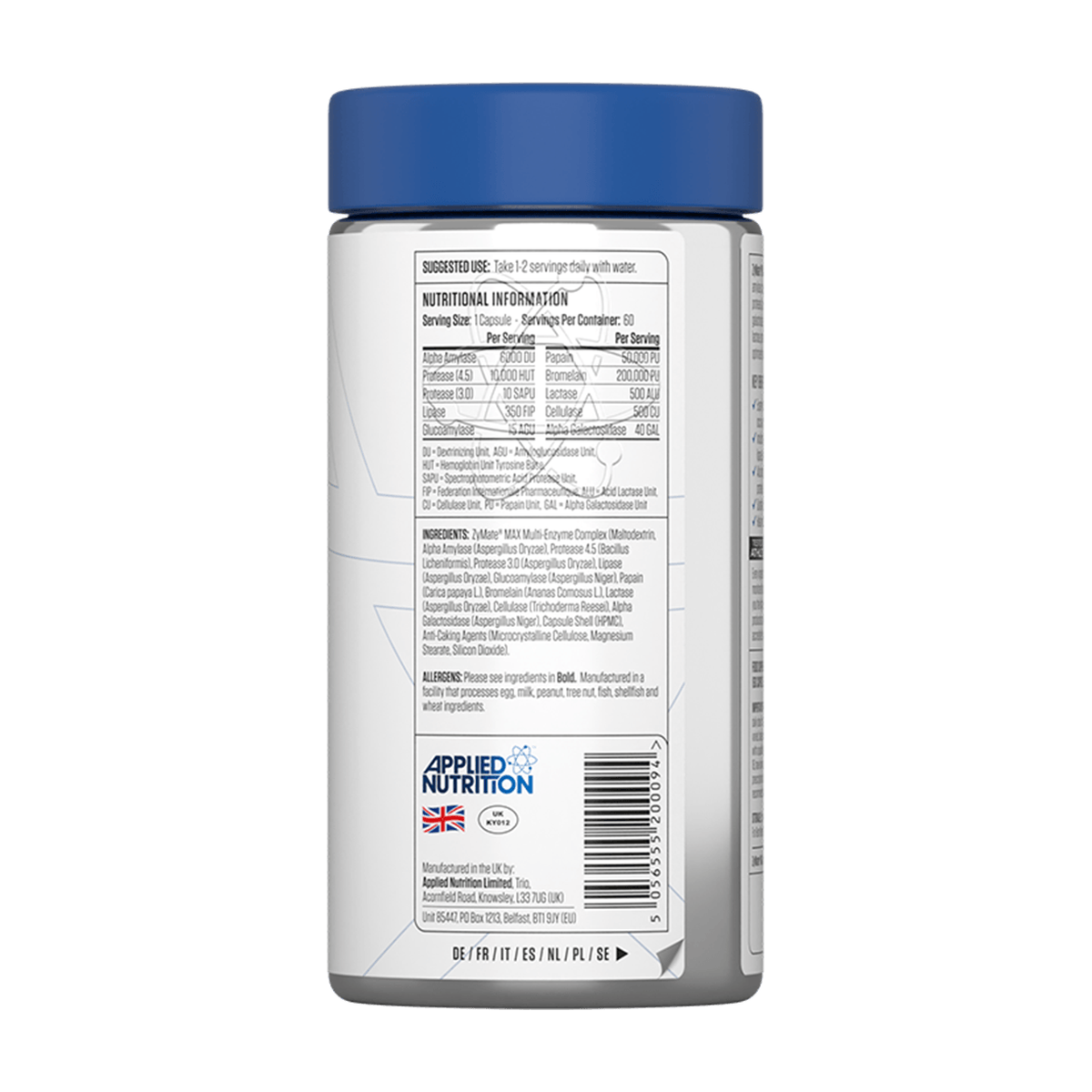 Applied Nutrition Digestive Enzyme - Product view 2