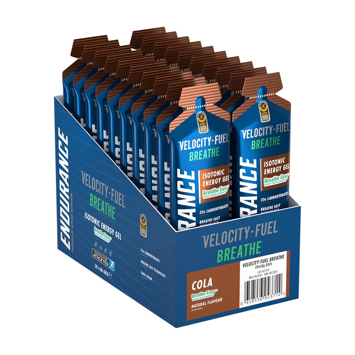 Applied Nutrition Endurance Isotonic Energy Gel Breathe - Product view 3