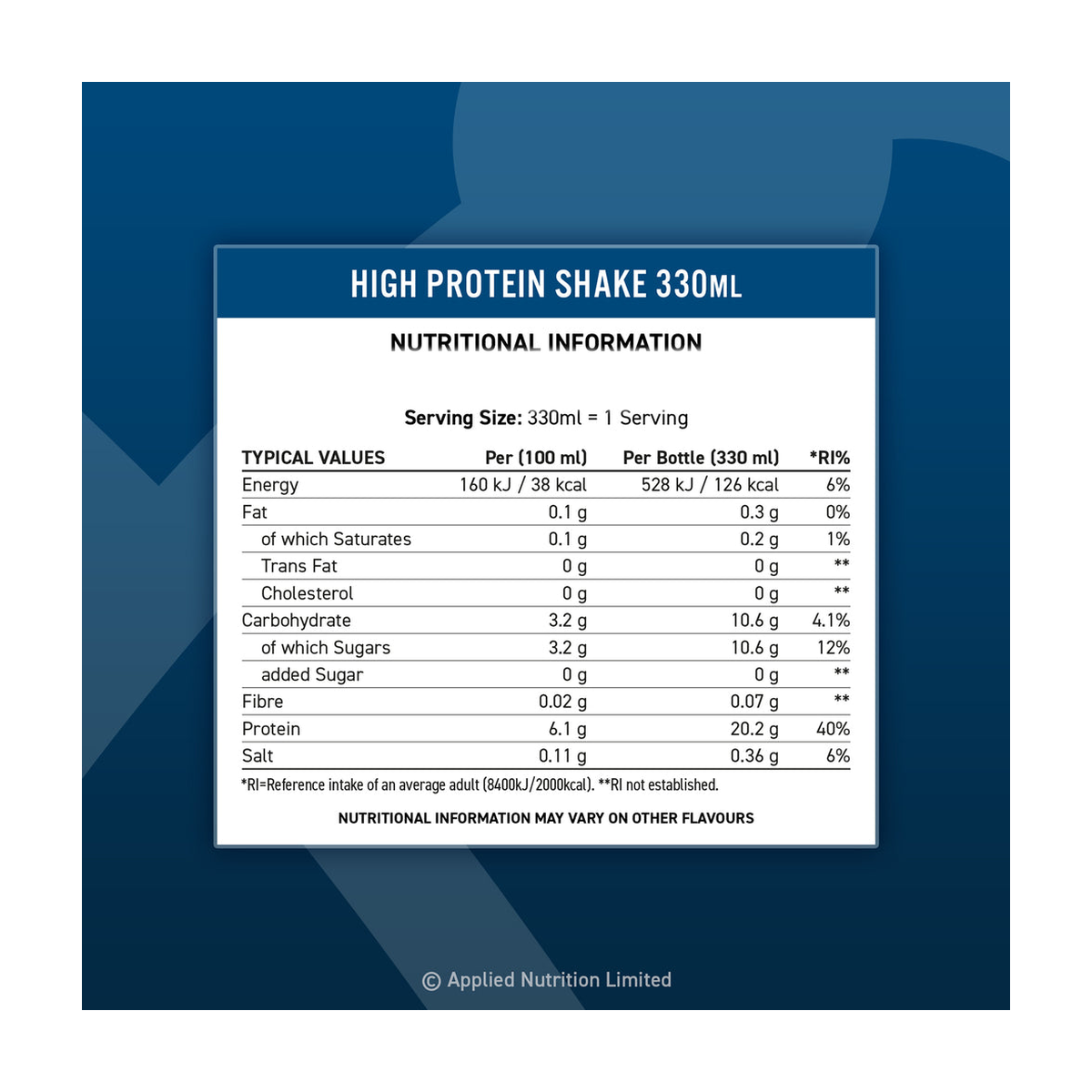 Applied Nutrition High Protein Shake - Produktansicht 9