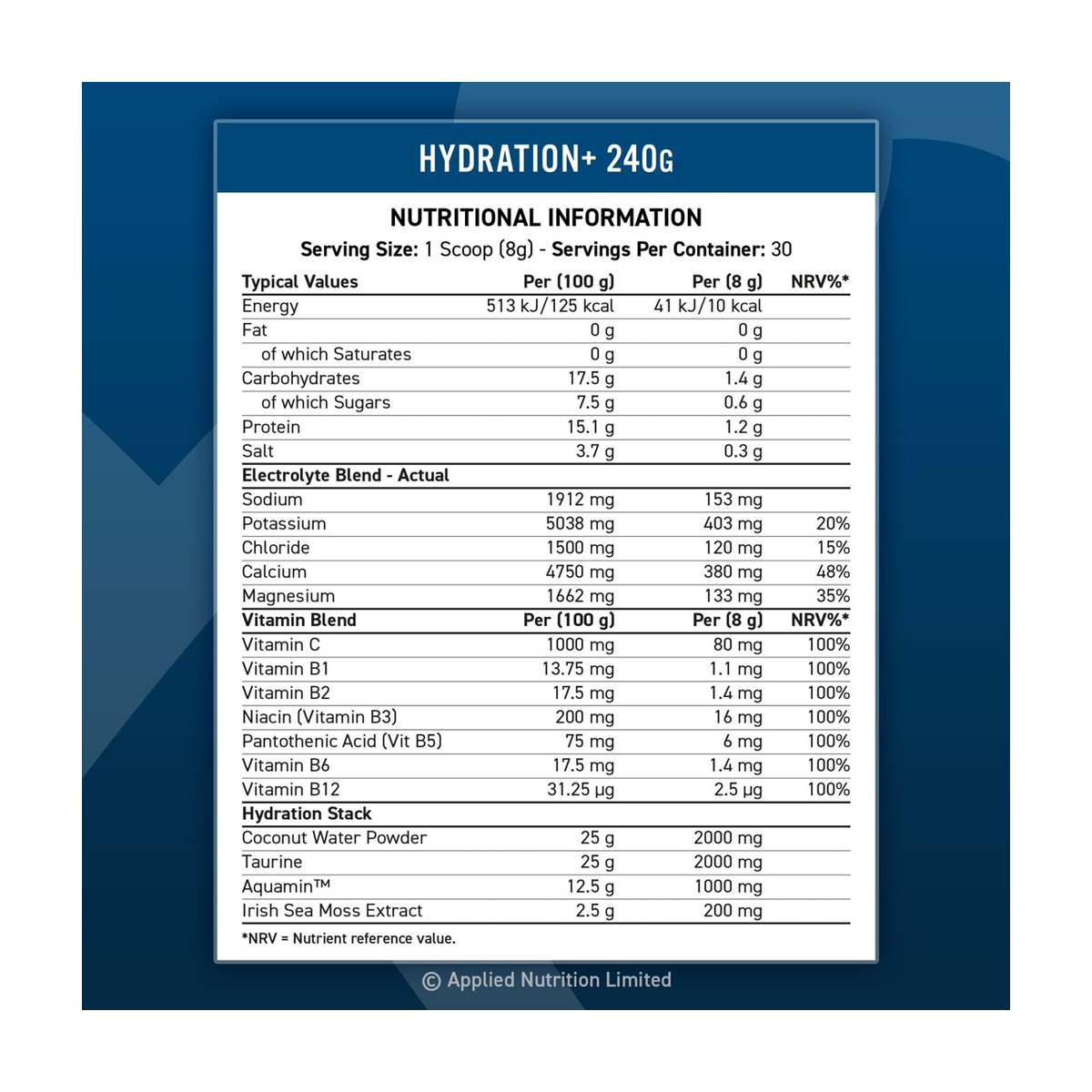 Applied Nutrition Hydration+ - Produktansicht 6
