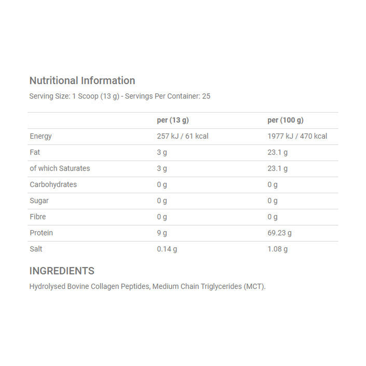 Applied Nutrition Keto Collagen - Product view 2