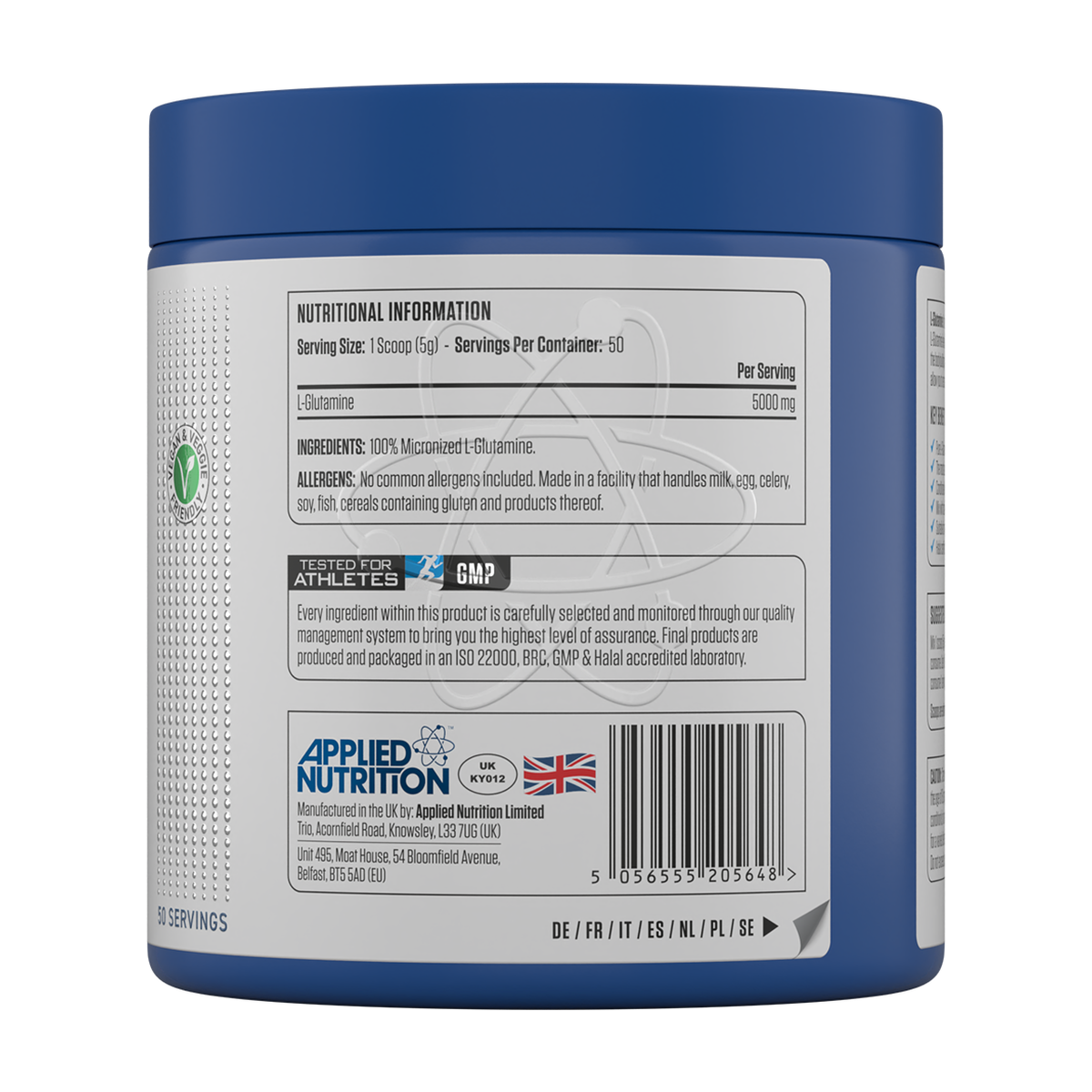Applied Nutrition L-Glutamine Powder - Product view 2