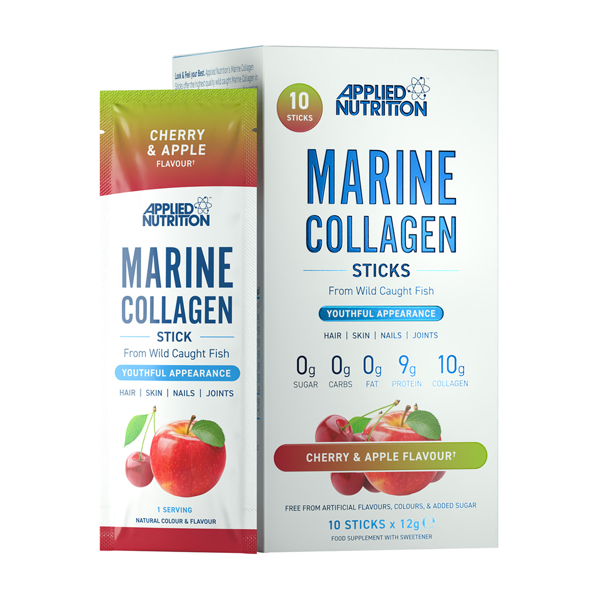 Applied Nutrition Marine Collagen Sticks - 10 x 12 g