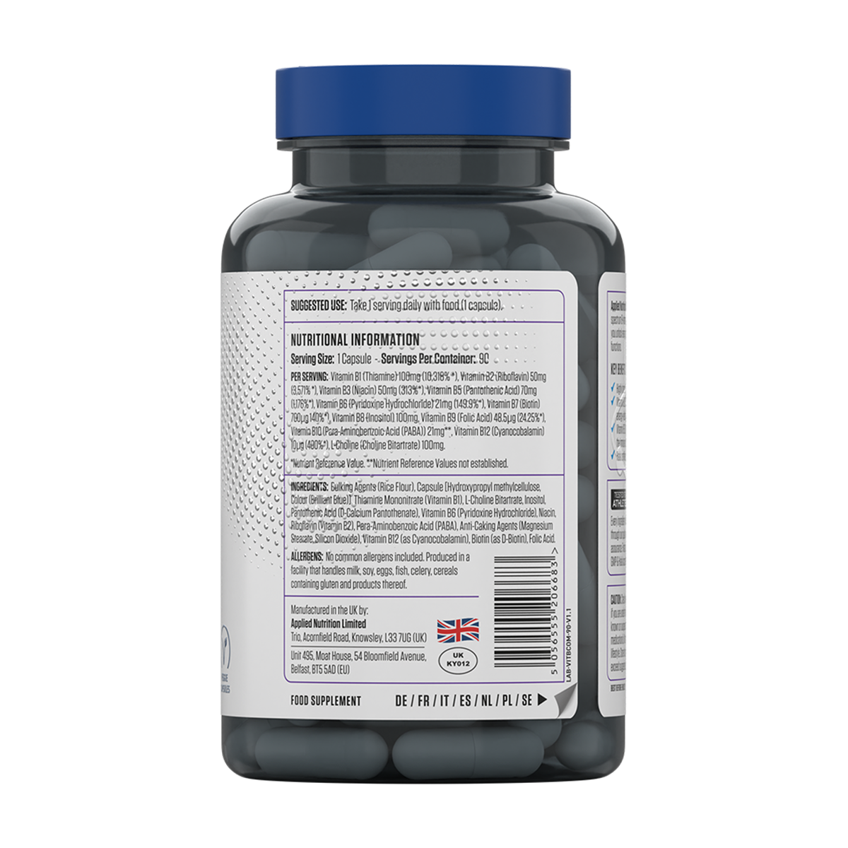 Applied Nutrition Vitamin B Complex - Product view 2