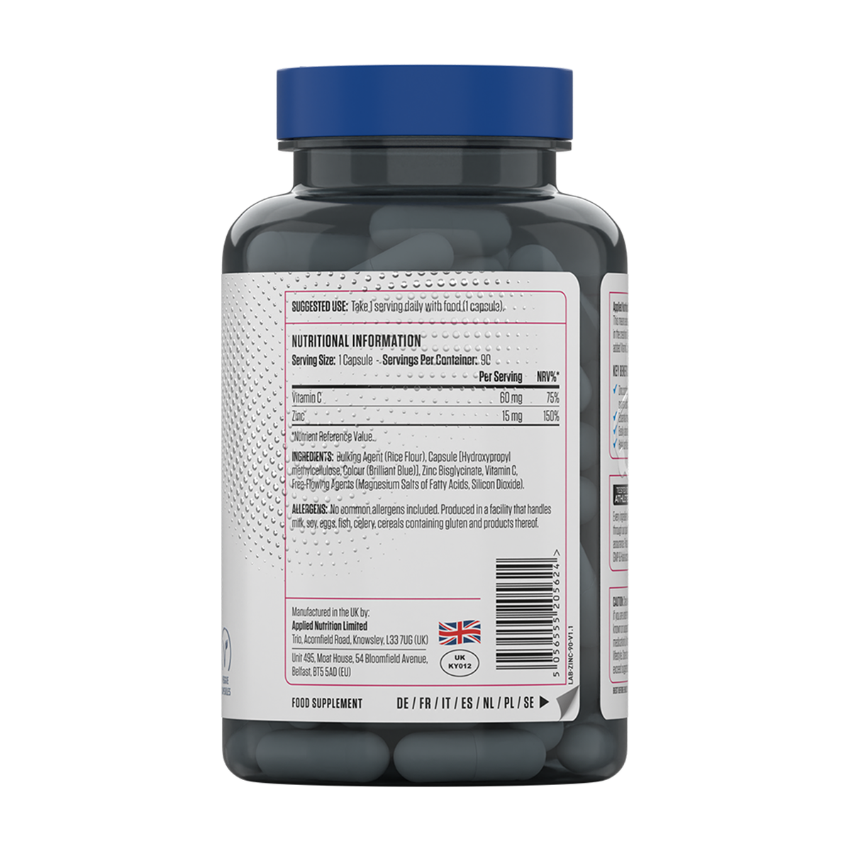 Applied Nutrition Zinc - Product view 2