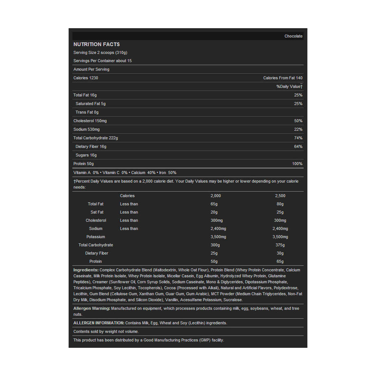 BSN True Mass 1200 - Produktansicht 6