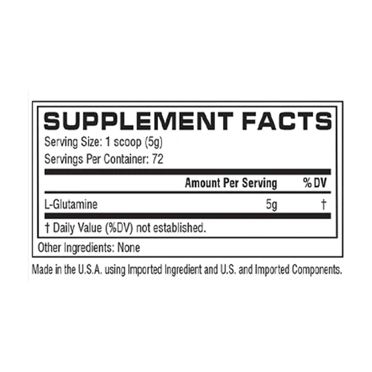 Cellucor Cor Performance Glutamine - Product view 3