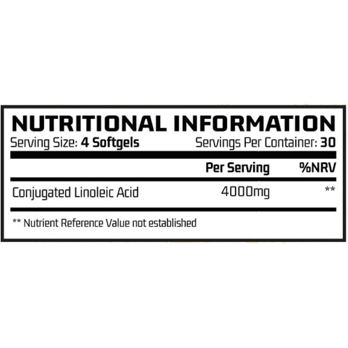 Chemical Warfare CLA – Nährwertangaben | Best-Supps
