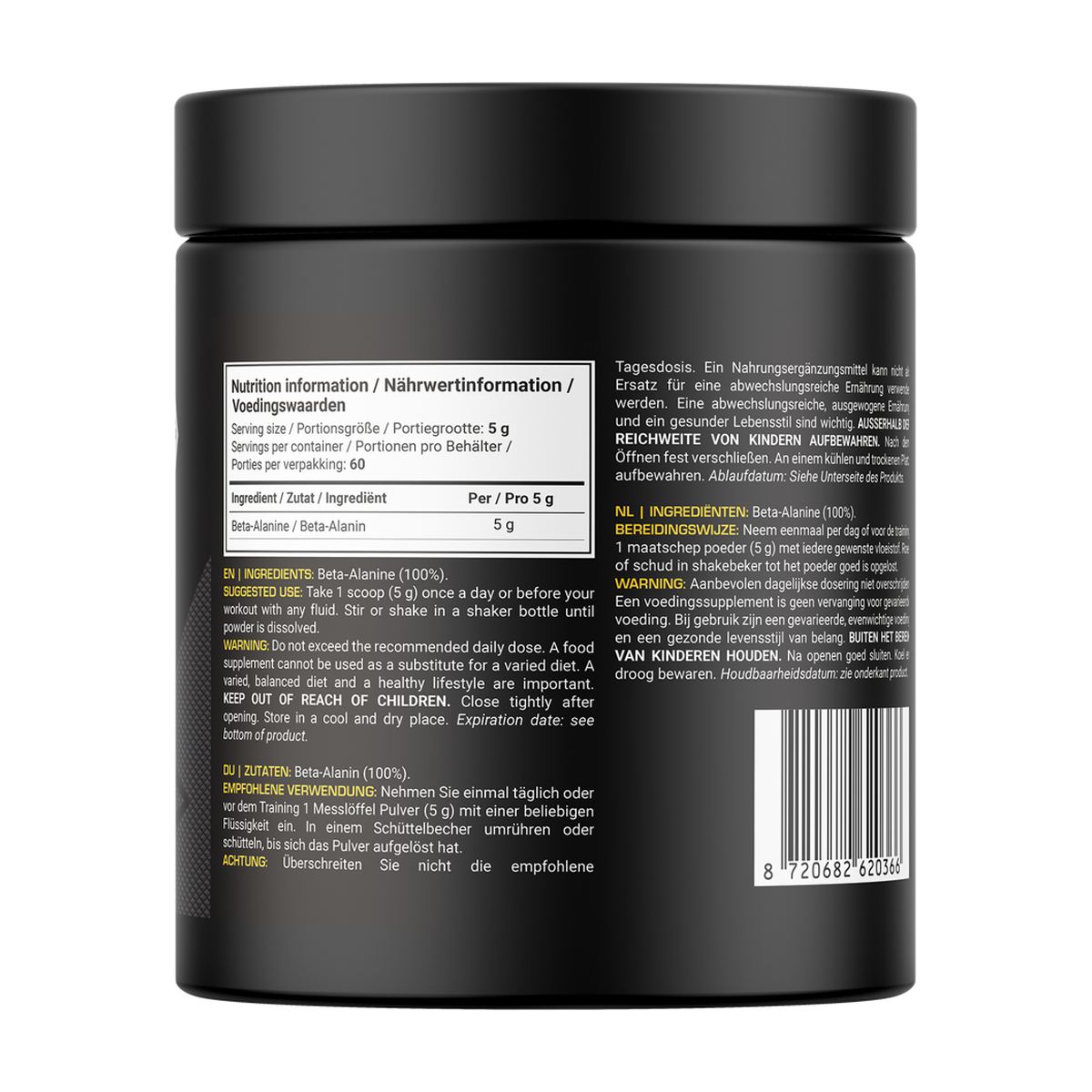 Dedicated Nutrition Beta-Alanine - Product view 2