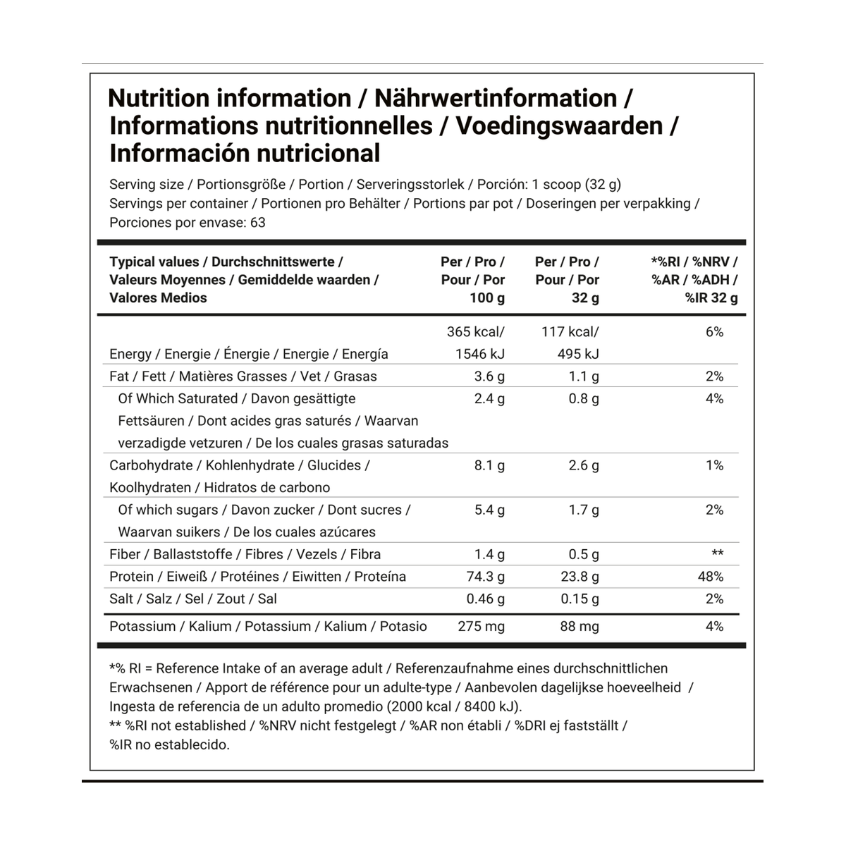 Dedicated Nutrition Fusion Pro - Produktansicht 7