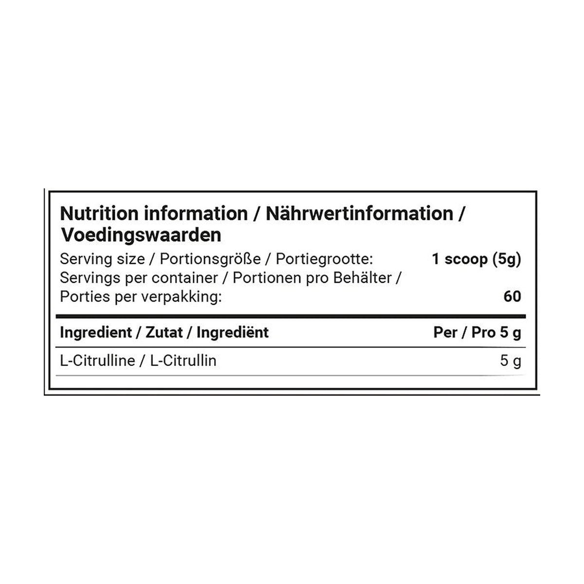 Dedicated Nutrition L-Citrulline - Produktansicht 3
