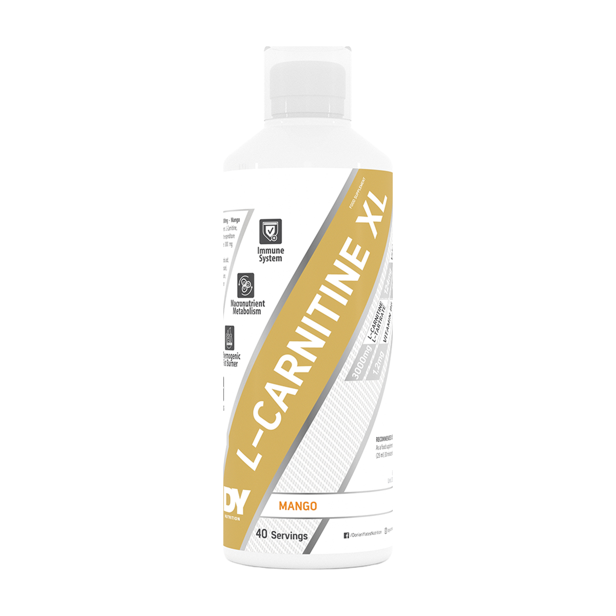 DY Nutrition L-Carnitine XL - Produktansicht 2