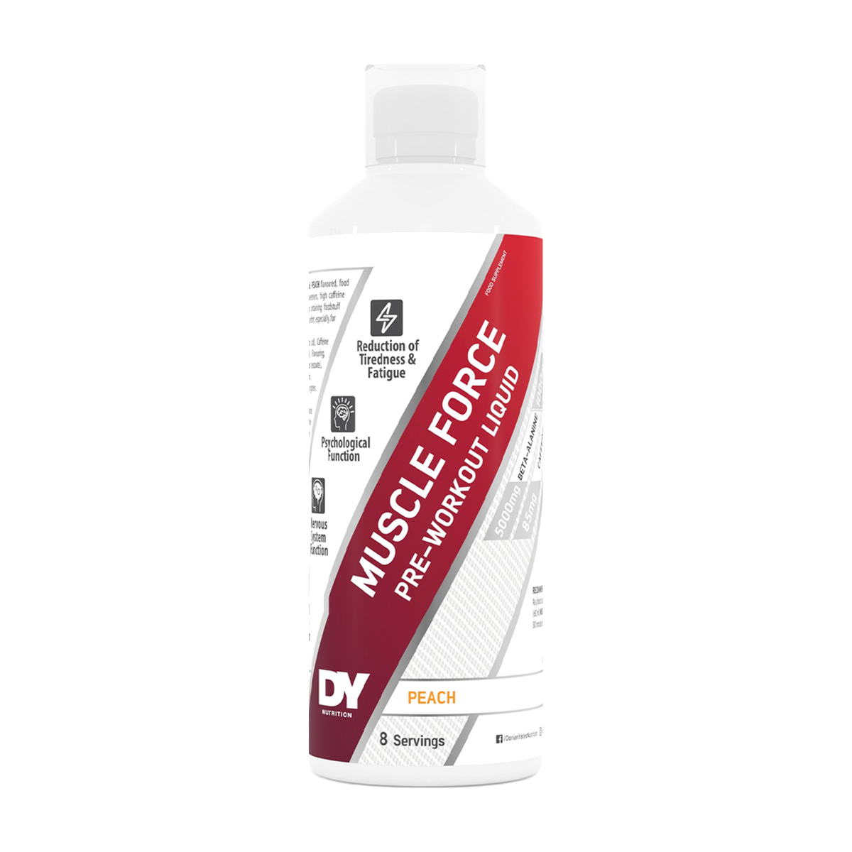 DY Nutrition Muscle Force PWO Liquid - Product view 2