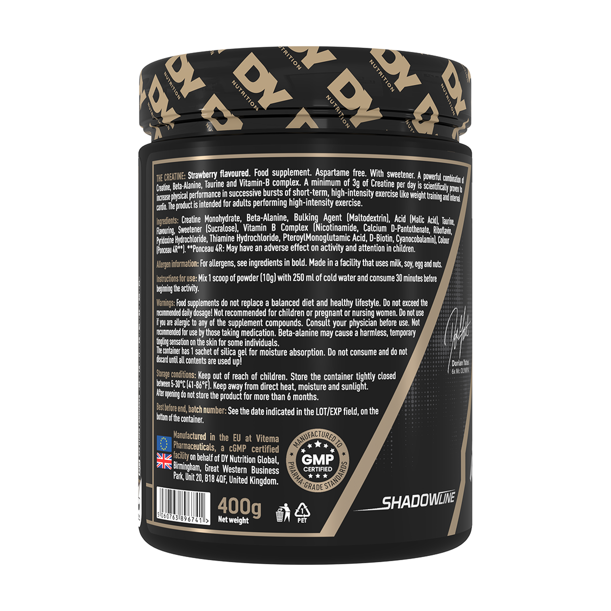 DY Nutrition The Creatine - Product view 10