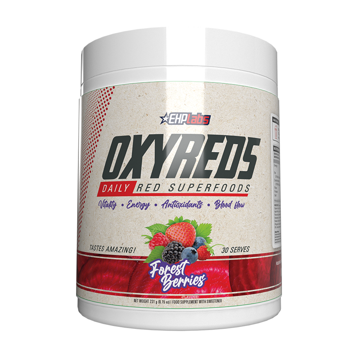 EHP Labs OxyReds - Produktansicht 2