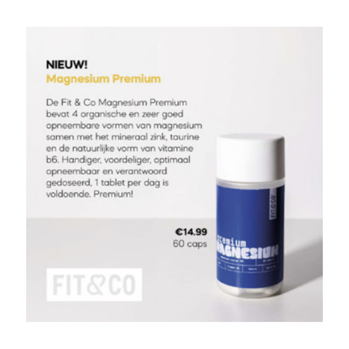 Fit & Co Premium Magnesium - Produktansicht 3