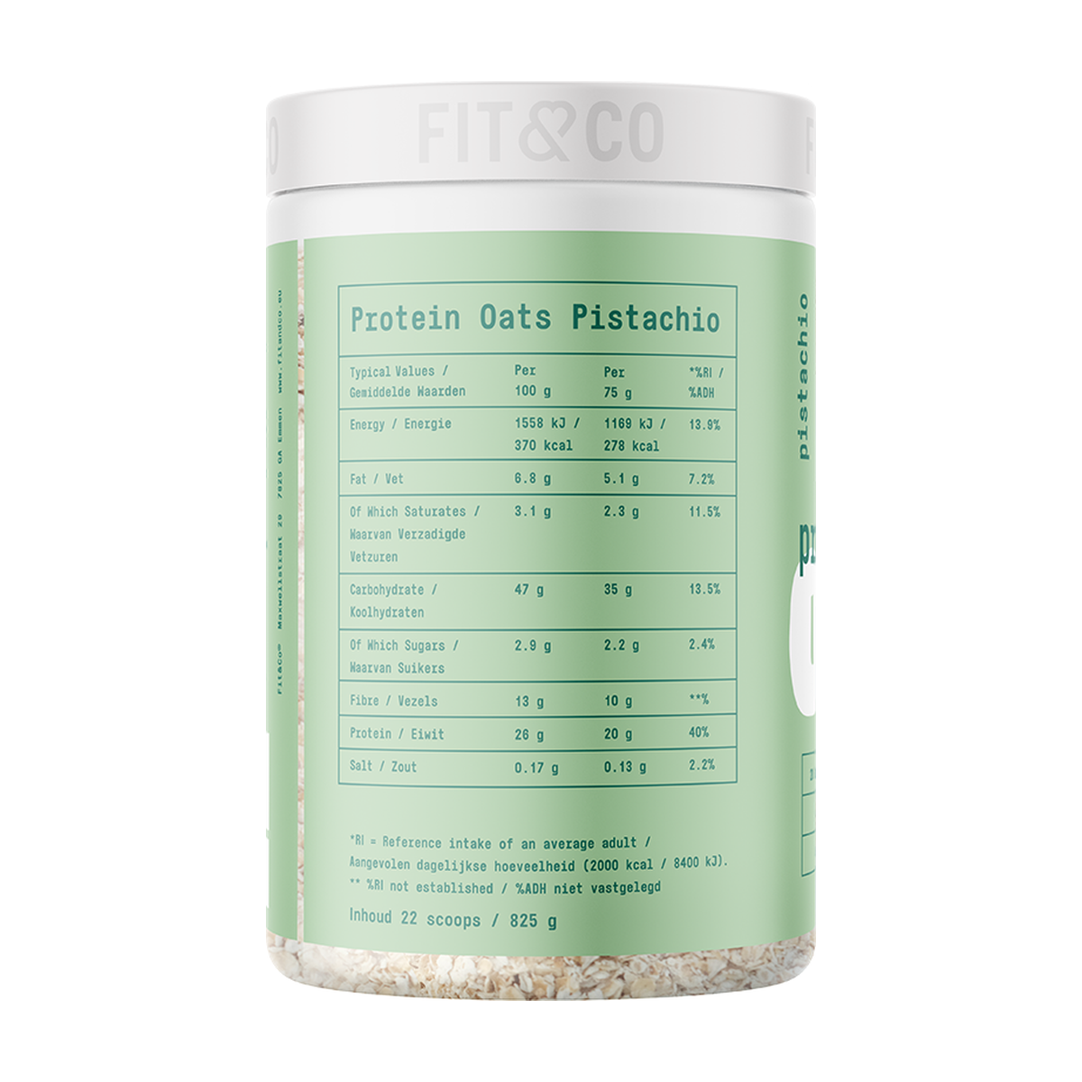 Fit & Co Protein Oats Vanilla Cinnamon - Product view 4