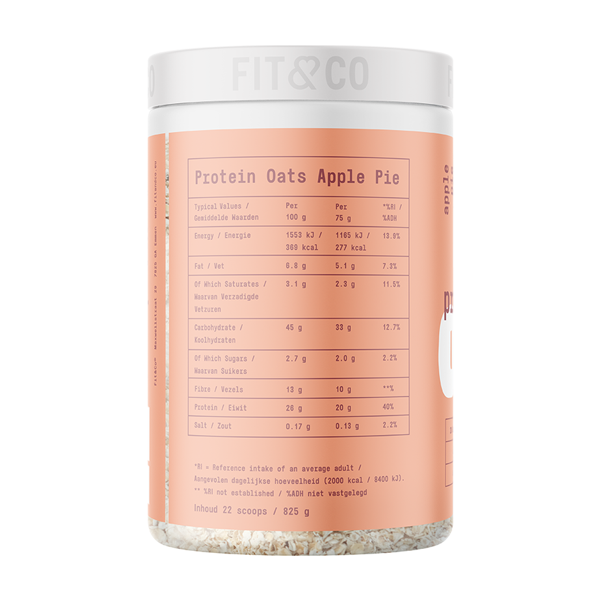 Fit & Co Protein Oats Vanilla Cinnamon - Product view 5