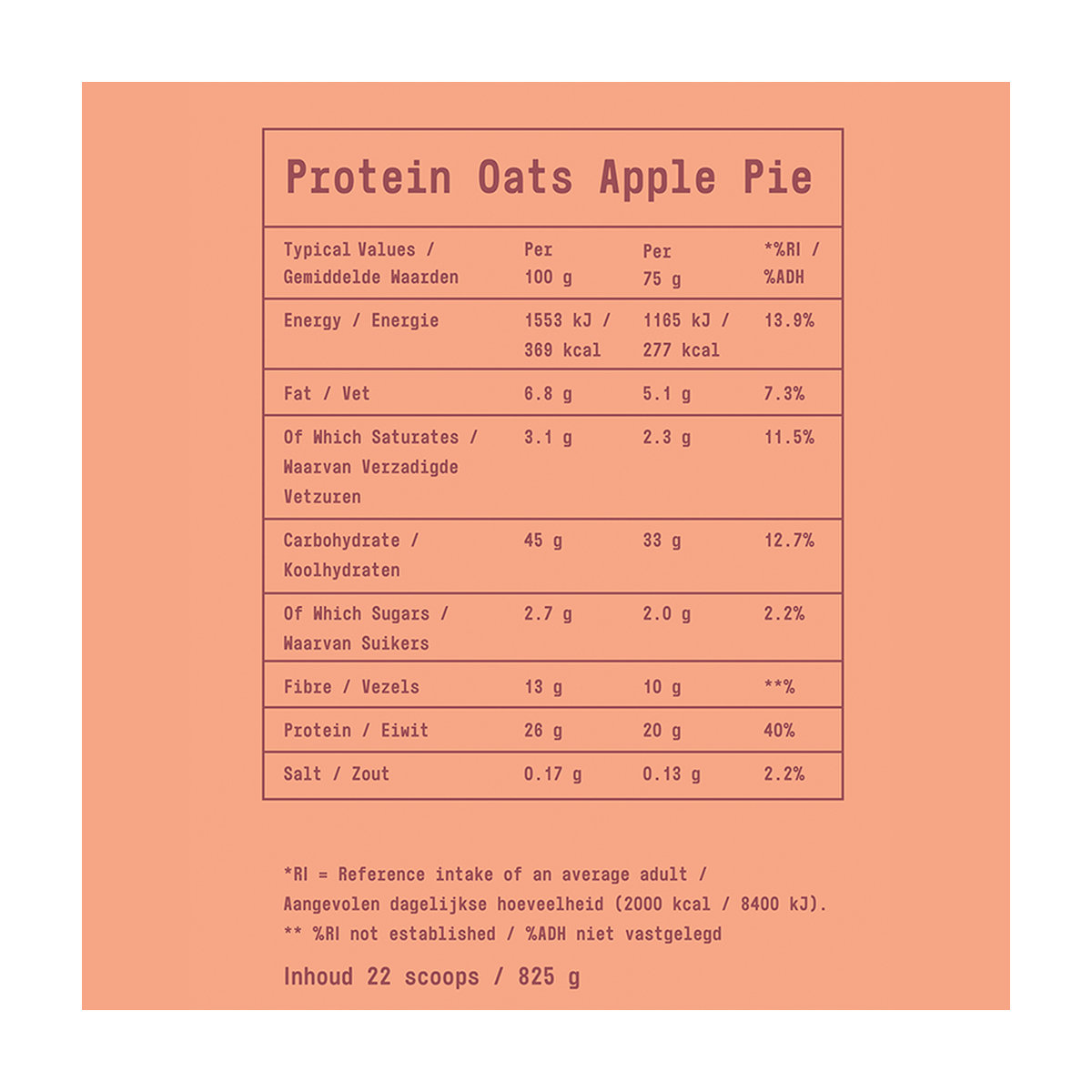 Fit & Co Protein Oats Vanilla Cinnamon - Product view 8