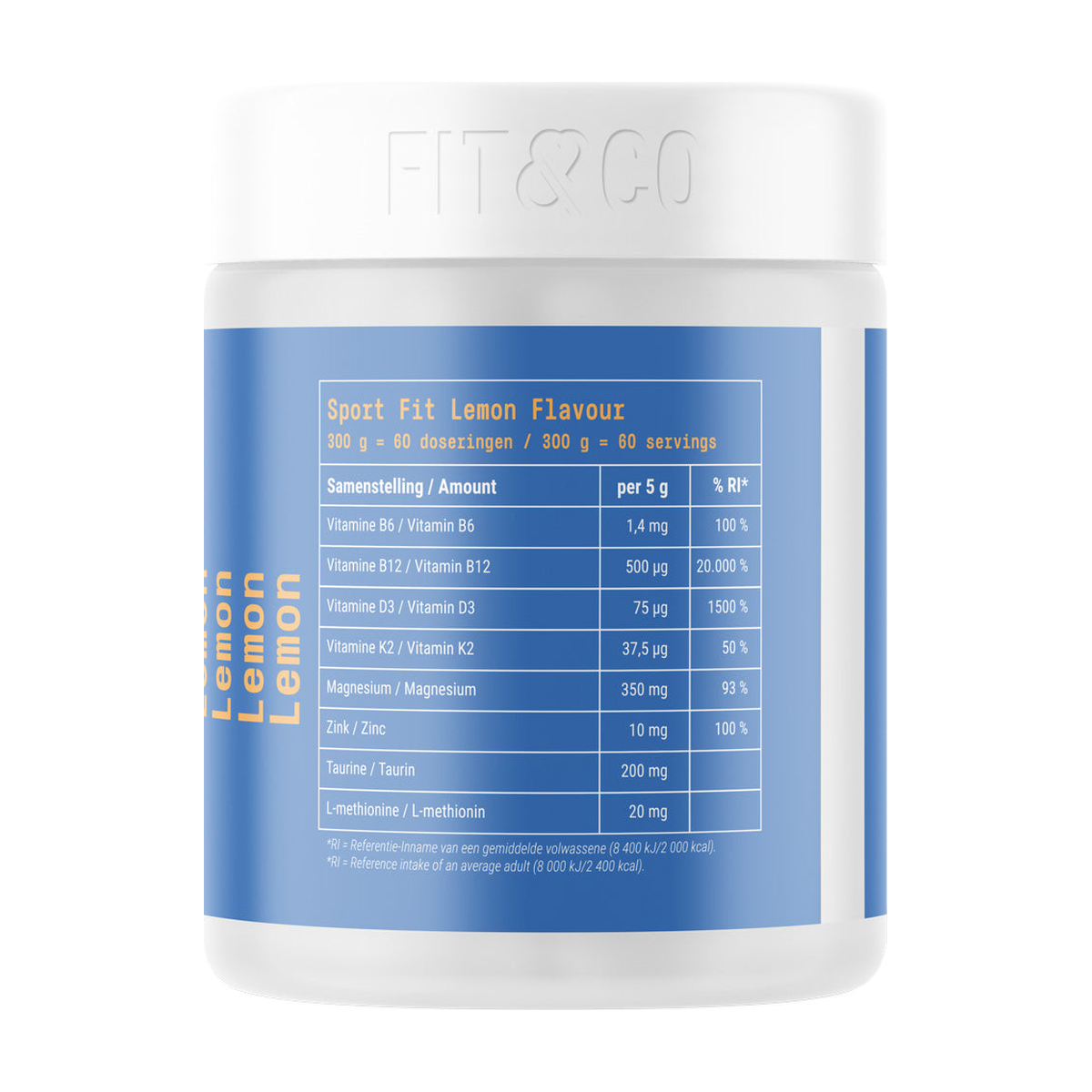 Fit & Co Sport Fit Magnesium with Vitamins - Produktansicht 2