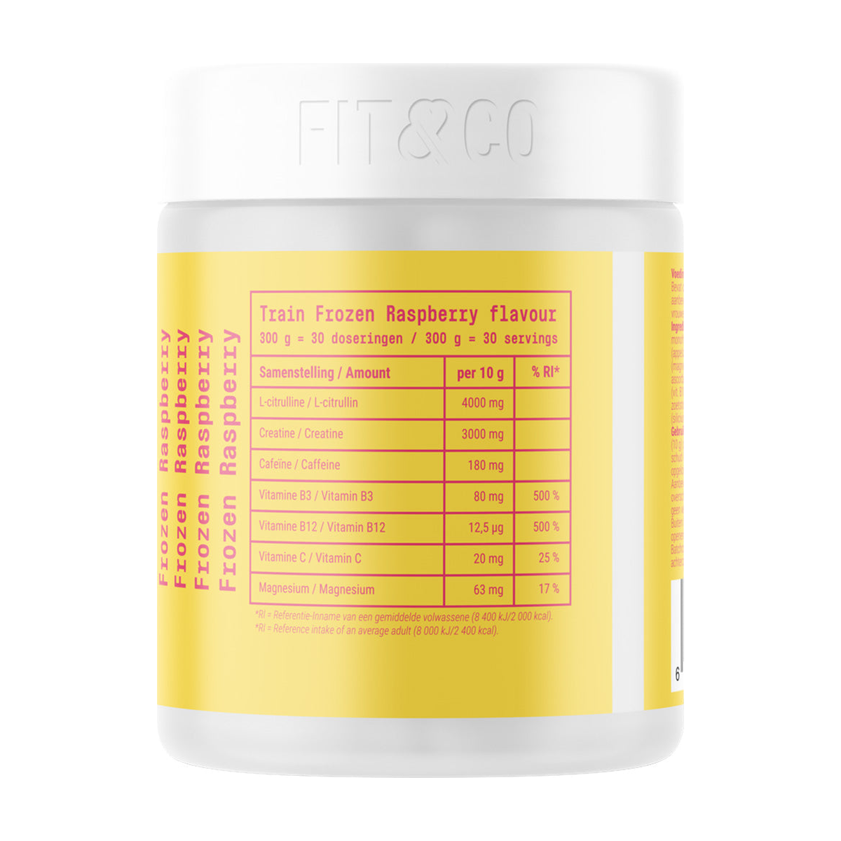 Fit & Co Train Pre-workout - Produktansicht 2