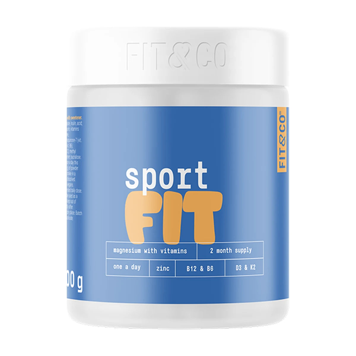Fit & Co Sport Fit Magnesium with Vitamins - 300 g