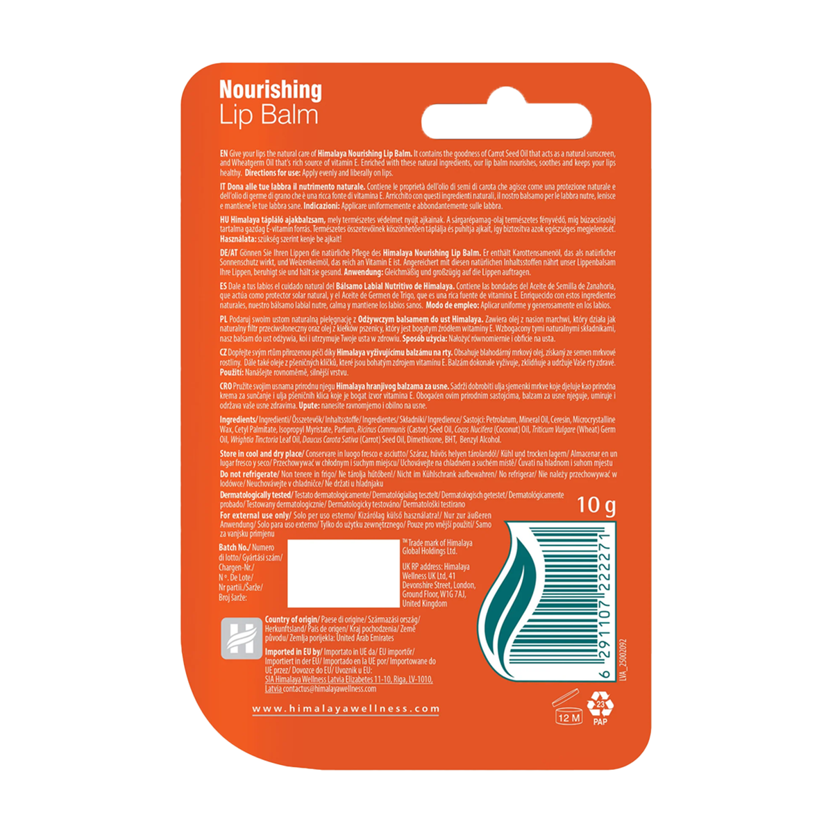 Himalaya Nourishing Lip Balm - Produktansicht 2