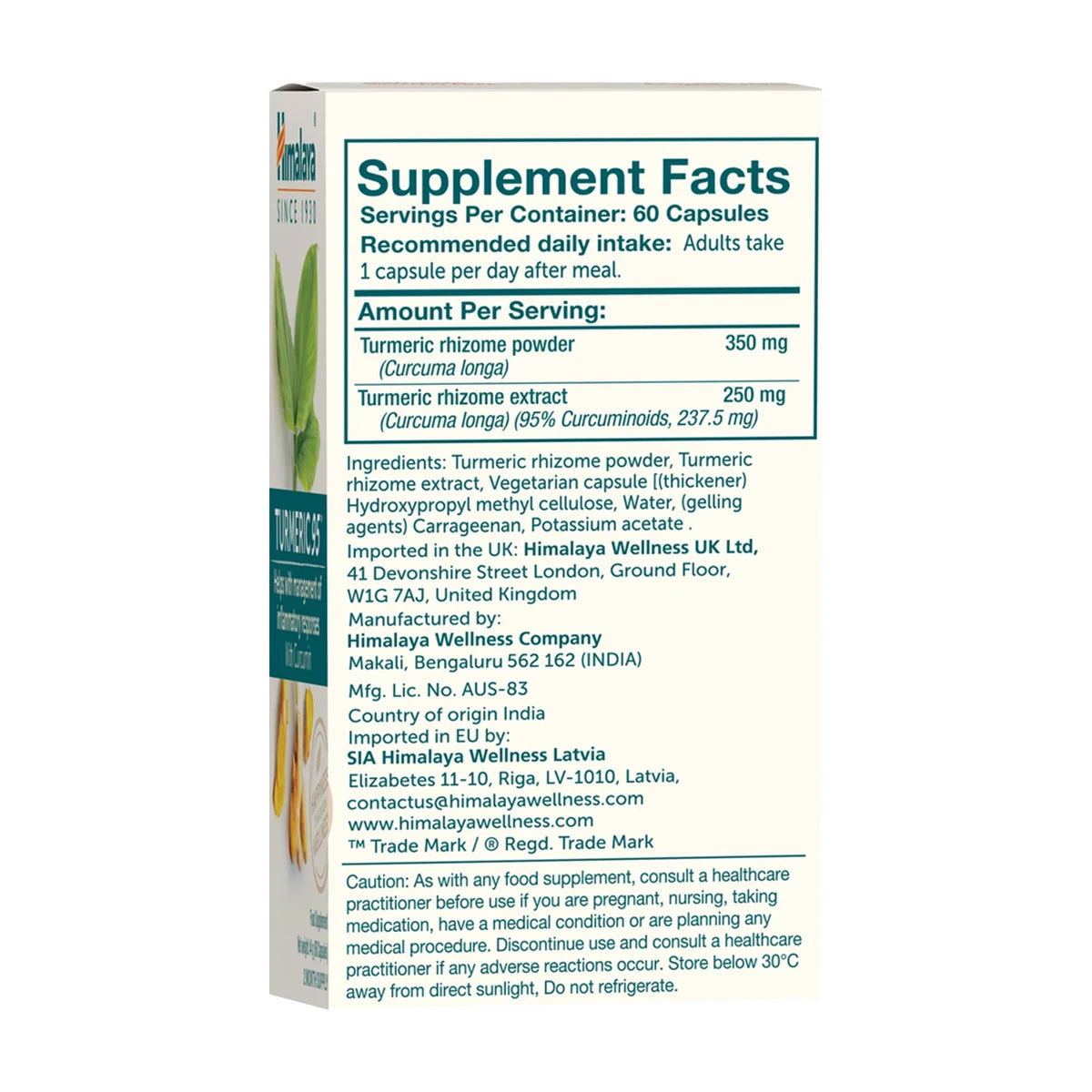 Himalaya Turmeric 95 – Bild 3