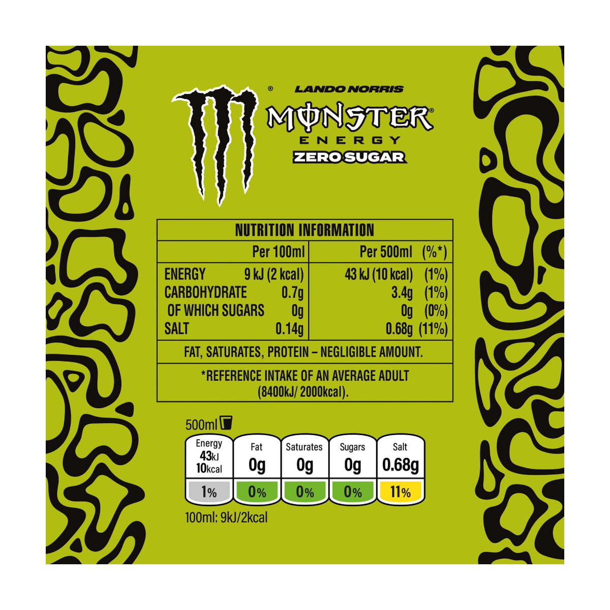 Monster Energy Lando Norris Zero Sugar - Product view 2