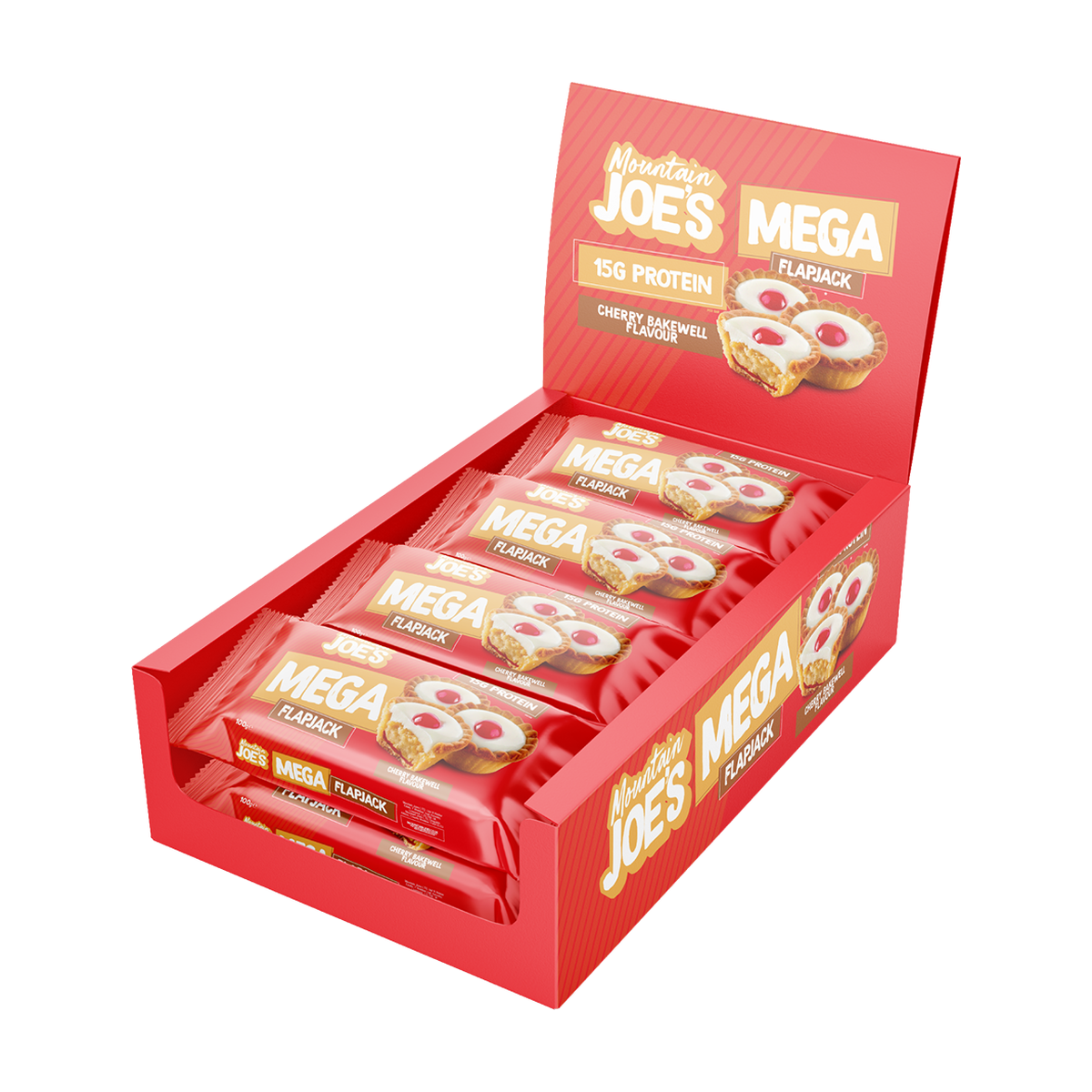 Mountain Joe´s Mega Flapjack - 12 x 100 g