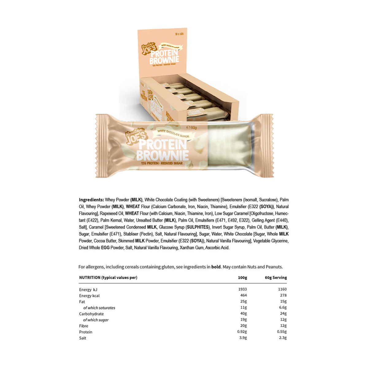 Mountain Joe's Protein Brownie - Produktansicht 10