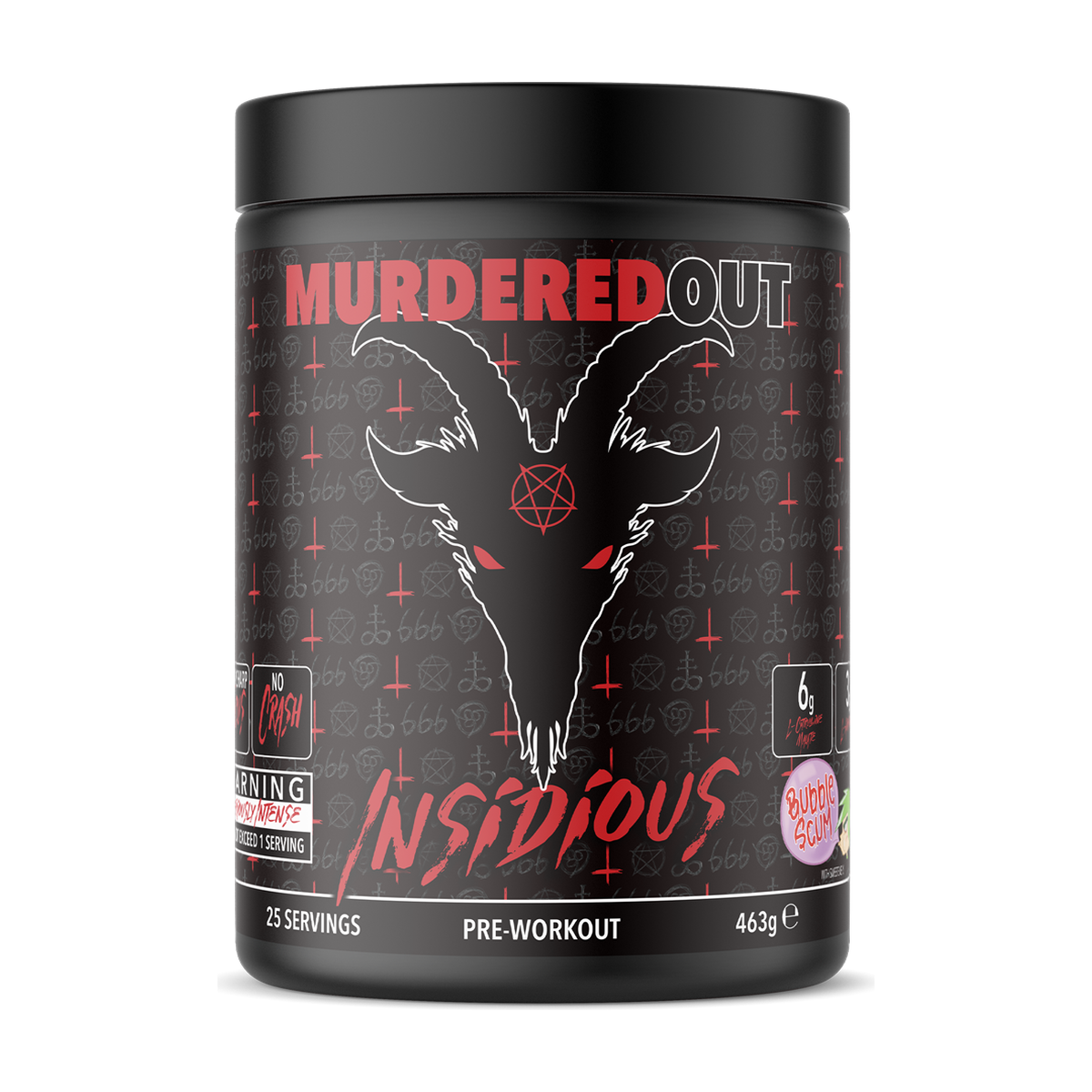 Murdered Out Insidious Pre-workout - Product view 2