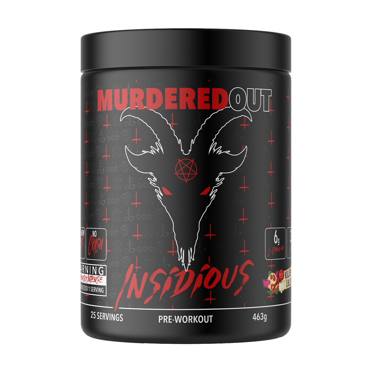 Murdered Out Insidious Pre-workout - Produktansicht 3