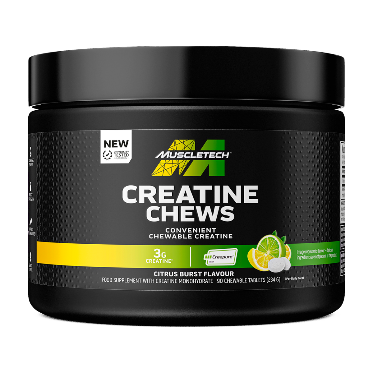 MuscleTech Creatine Chews - 90 caps