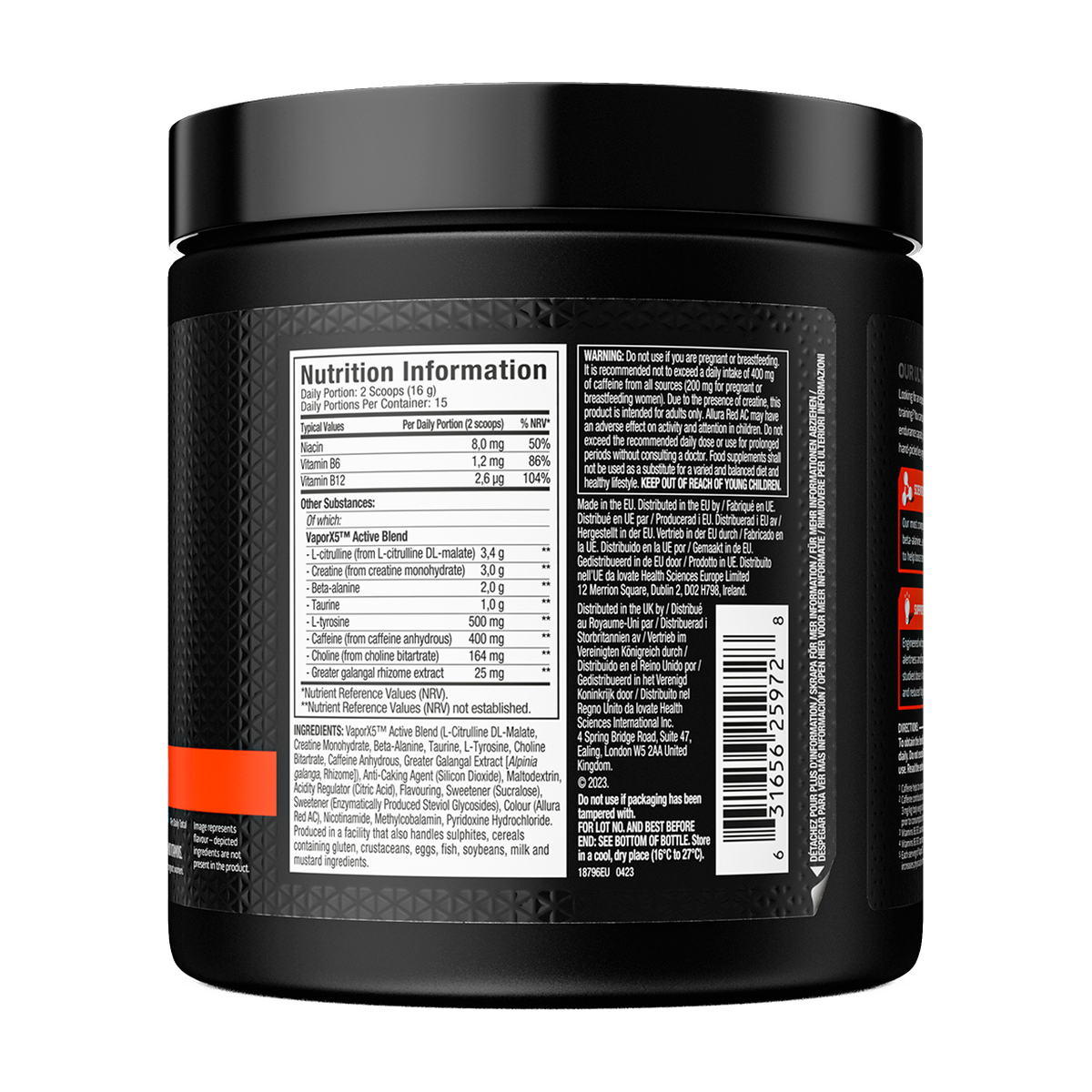 MuscleTech Vapor X5 - Produktansicht 4