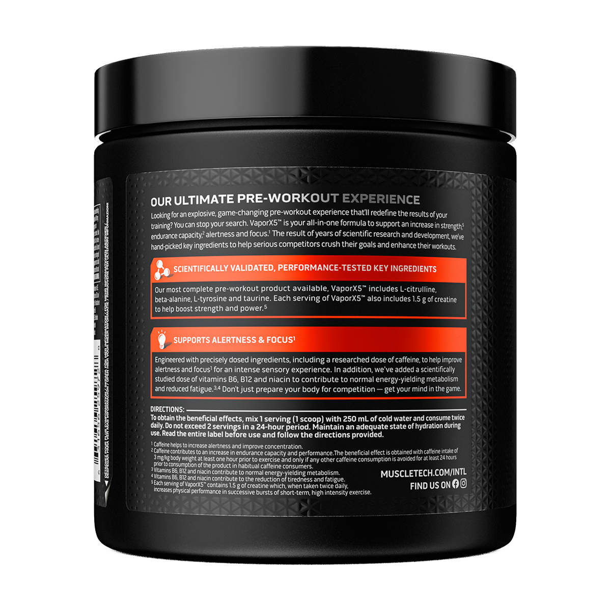 MuscleTech Vapor X5 - Produktansicht 5