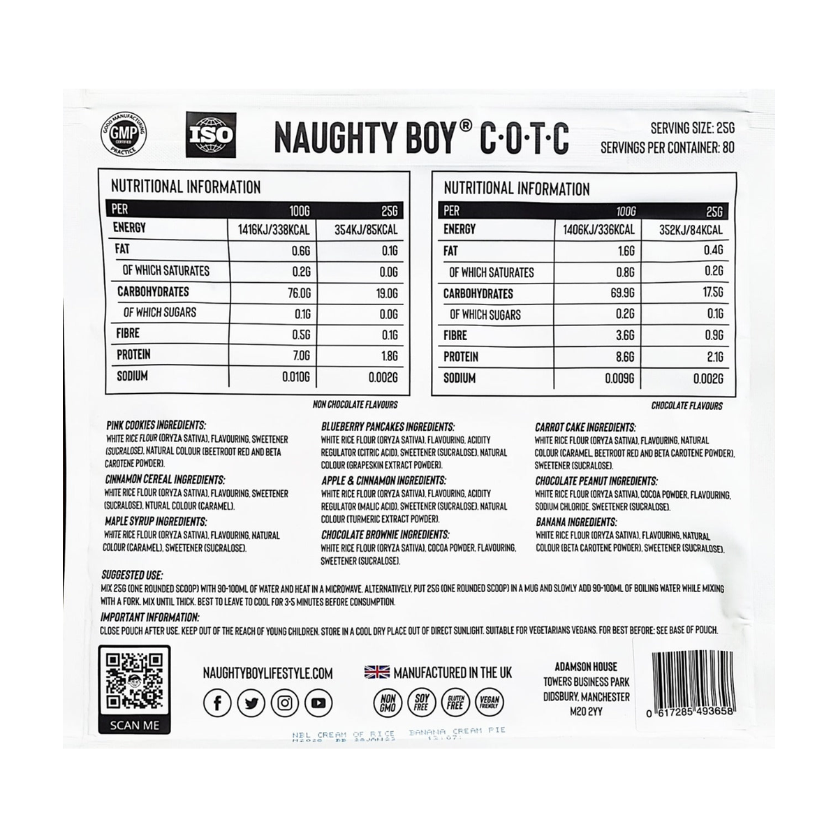 Naughty Boy Cream of the Crop Pouch - Produktansicht 5