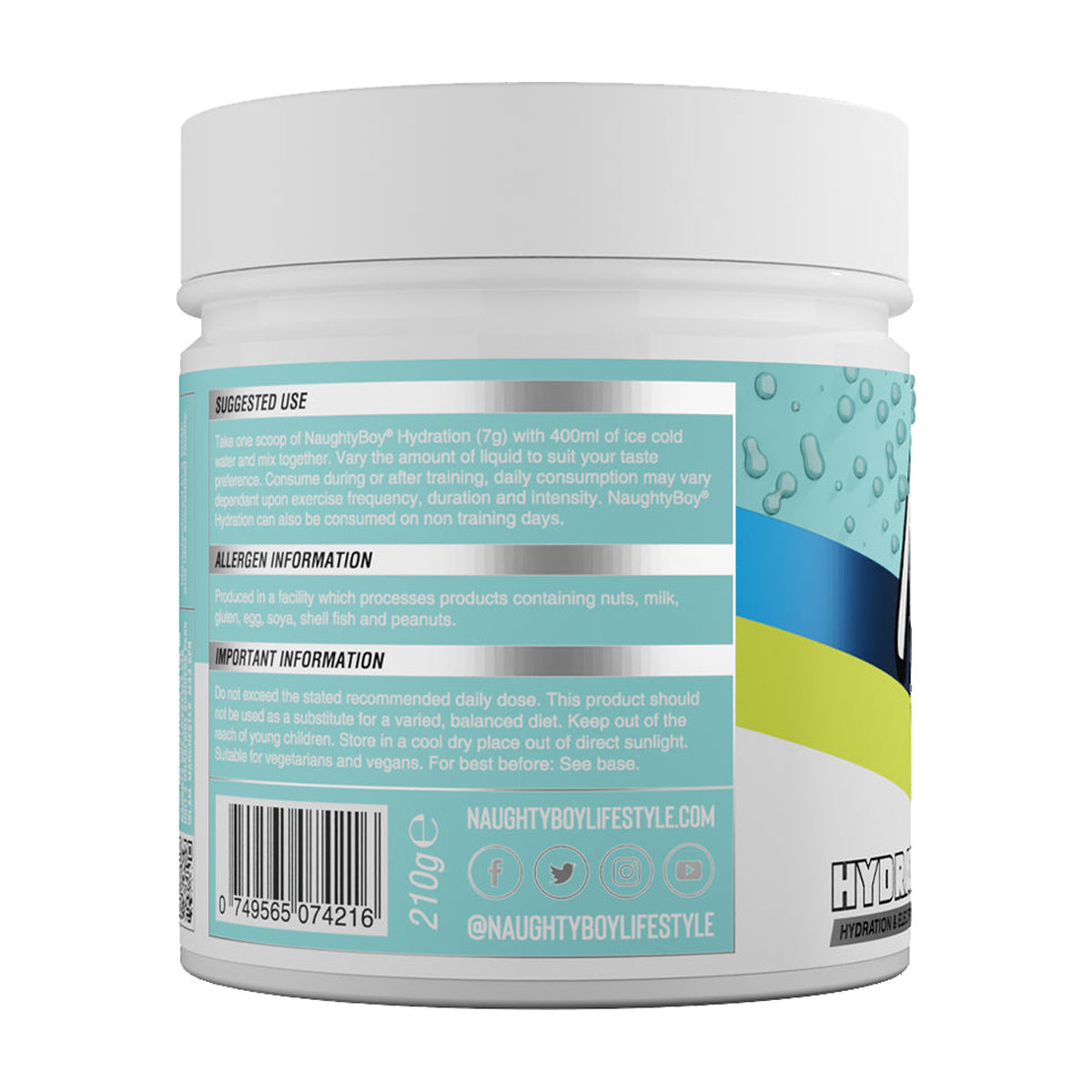Naughty Boy Hydration - Product view 3