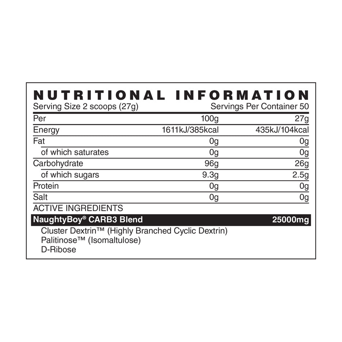 Naughty Boy Winter Soldier CARB3 - Produktansicht 7