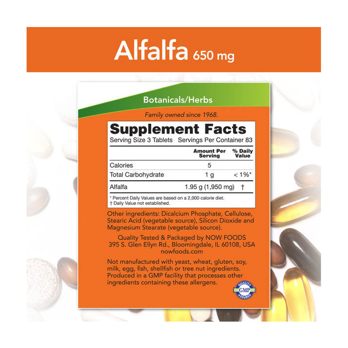 NOW Foods NOW2620 Alfalfa 10 Grain - Product view 2