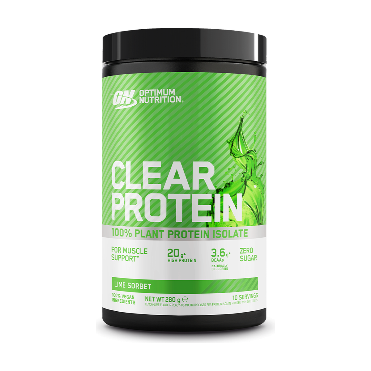 Optimum Nutrition Clear Protein 100% Plant Protein Isolate - 280 g